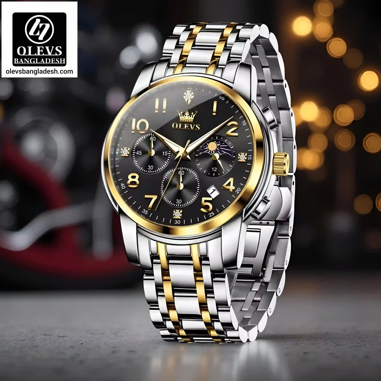 Olevs 3628 Men Chronograph