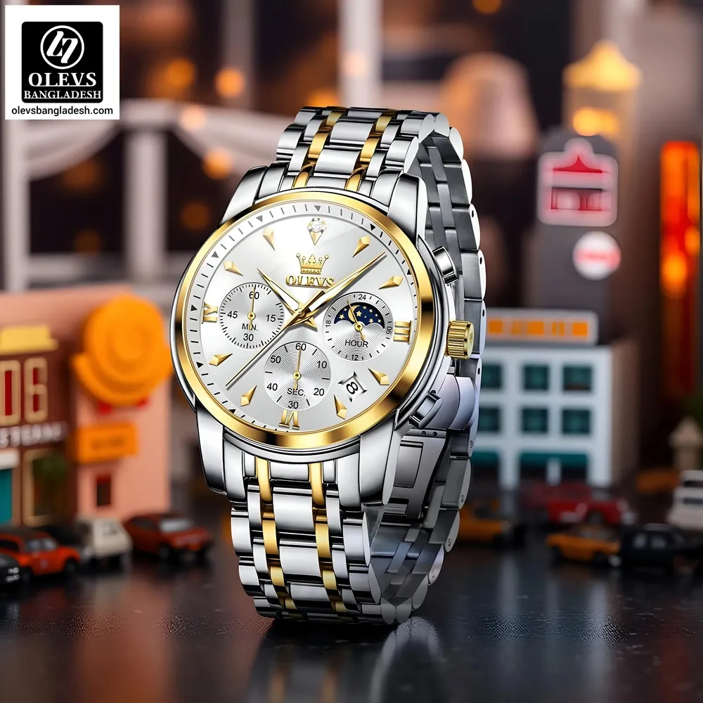 Olevs 3639 Men Chronograph