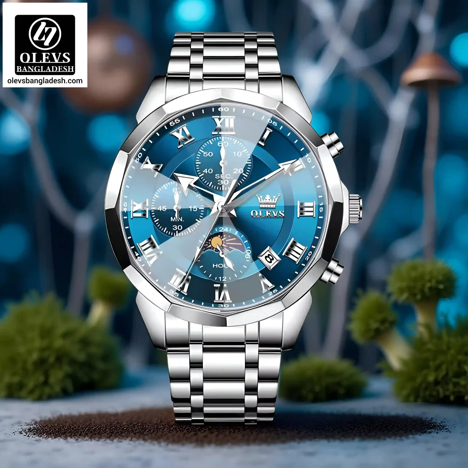 Olevs 3675 Men Chronograph