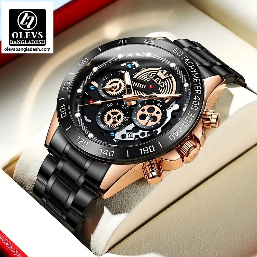 Olevs 9921 Men Chronograph - Image 10