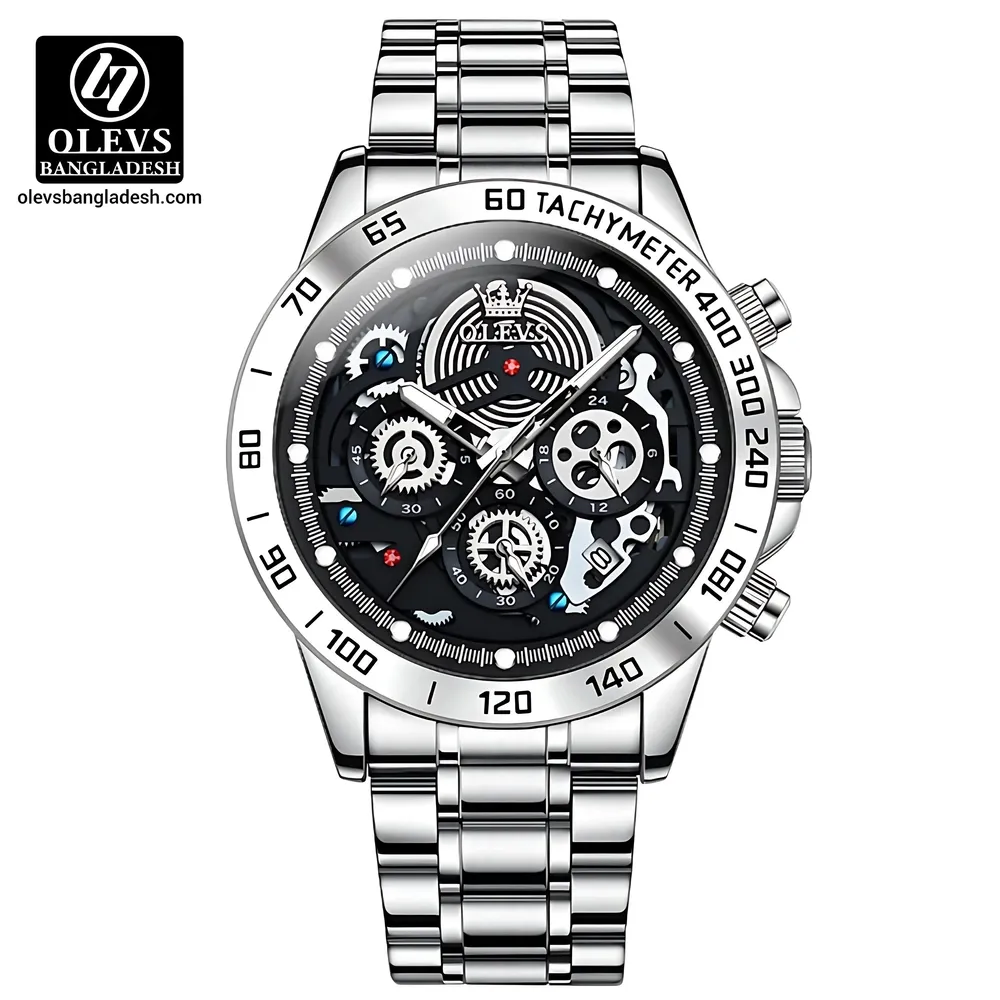 Olevs 9921 Men Chronograph - Image 8