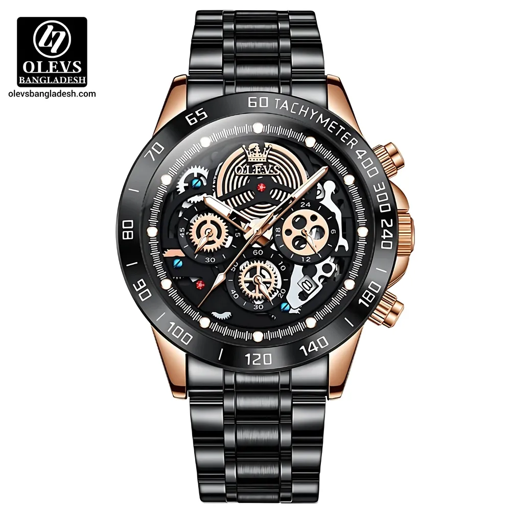 Olevs 9921 Men Chronograph - Image 7