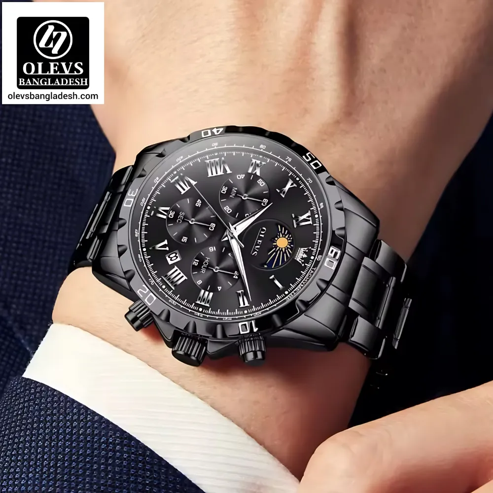 Olevs 2950 Chain Chronograph - Image 11