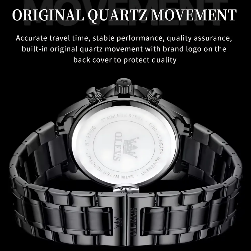 Olevs 2950 Chain Chronograph - Image 12