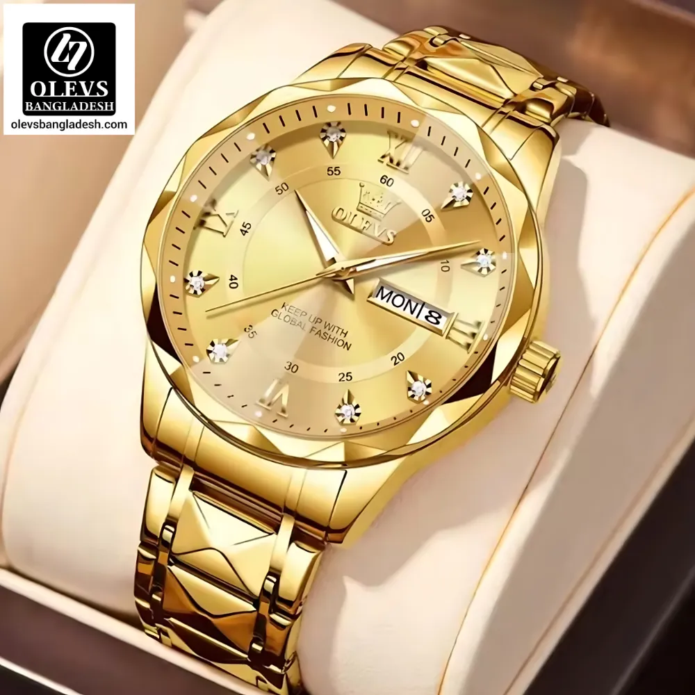 Olevs 5609 Men Watch - Image 2